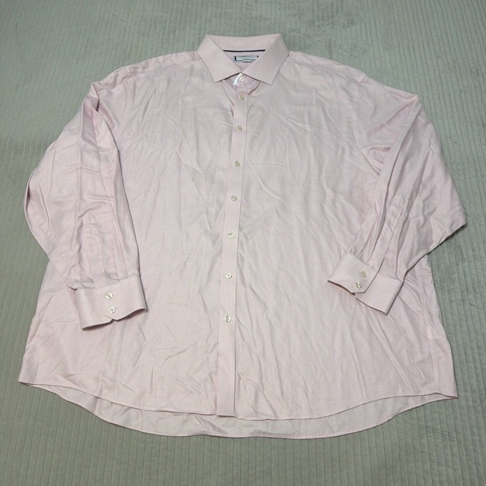 Charles Tyrwhitt Dress Shirt – Size 20/37 (51cm/94cm) Pink Cotton